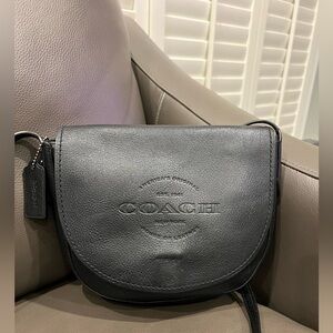 Coach Hudson 86778 Pebbled Leather Cross Body Bag